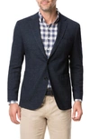 Rodd & Gunn Haldon Regular Fit Stretch Wool & Cotton Sport Coat In Midnight