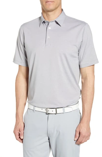Johnnie-o Lyndon Classic Fit Polo In Meteor
