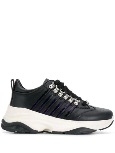 Dsquared2 Bumpy 251 Low-top Sneakers In Black