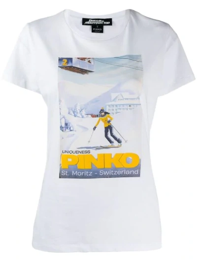 Pinko St Moritz T-shirt In White