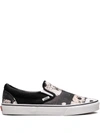 Vans A Tribe Called Quest Black Canvas Slip On Sneakers In Black