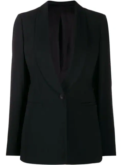 Joseph Single-breasted Blazer In Black