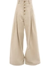 JW ANDERSON HIGH-WAISTED WIDE-LEG TROUSERS