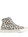 CONVERSE LEOPARD PRINT CHUCK TAYLOR SNEAKERS