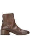 Marsèll Rear Zipped Boots In Brown