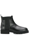 TOD'S PANELLED ANKLE BOOTS