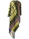 MARNI OVERSIZED PLAID COAT