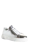 MIU MIU CRYSTAL DETAIL SKATE SNEAKER,5E643C 3L33F 05099