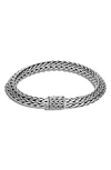 John Hardy Classic Chain Sterling Silver Medium Bracelet In Silver