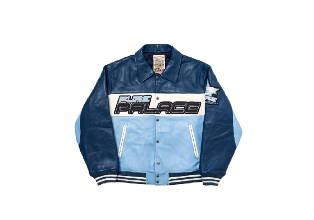 Pre-owned Palace Pure Avirex Jacket Blue | ModeSens
