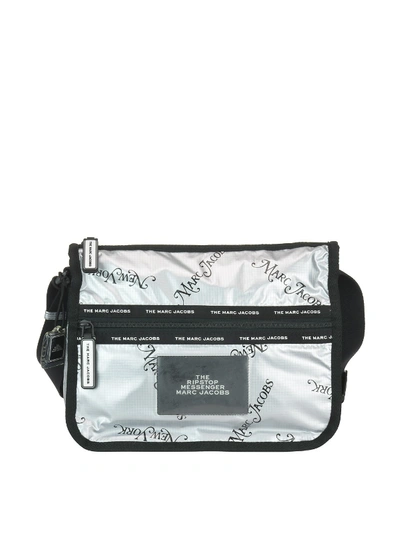 Marc Jacobs The Ripstop-new York Magazine® Messenger Bag In Silver
