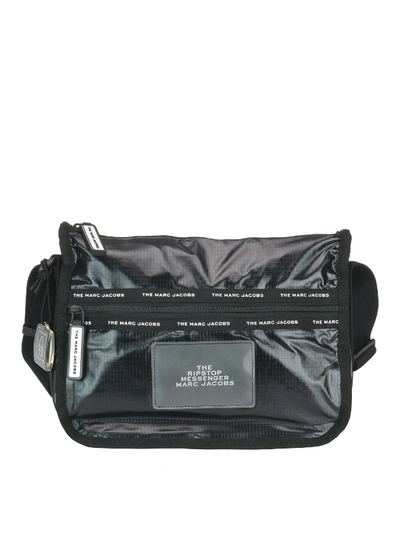 Marc Jacobs The Ripstop Messenger Bag In Black