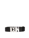DSQUARED2 ICON BUCKLE LEATHER BELT