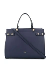 Furla 'lady M' Tote Bag In Blue