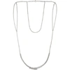 DHEYGERE DHEYGERE SILVER VEST NECKLACE