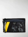 PRADA CAMOUFLAGE POUCH,2NH07D2ACN14026531