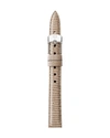 MICHELE 14MM CASHMERE LIZARD WATCH STRAP,PROD224940407