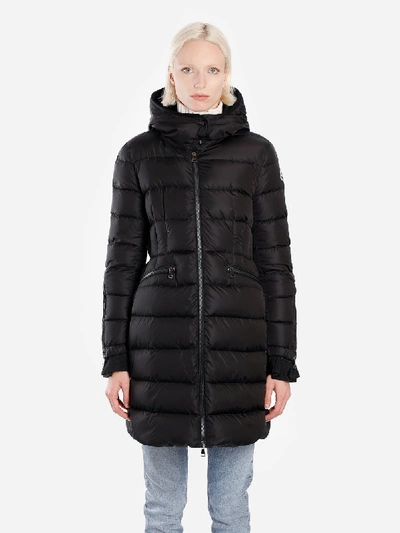 Moncler Coats In Black