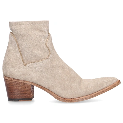 Alberto Fasciani Ankle Boots Beige Xenia