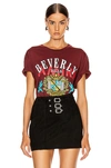 AMIRI AMIRI BEVERLY HILLS T SHIRT IN RED,AMIF-WS50