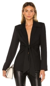L'academie The Tilly Blazer In Black