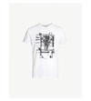 OFF-WHITE GRAPHIC-PRINT COTTON-JERSEY T-SHIRT