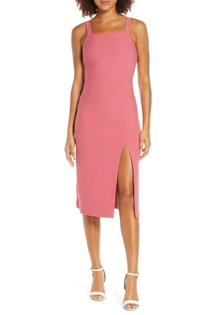 Finders Keepers Palermo Sheath Dress In Rose