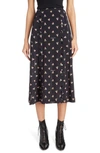 MARC JACOBS THE BUTTON UP MIDI SKIRT,M4008470