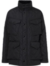 BURBERRY PACKAWAY HOOD QUILTED THERMOREGULATED FIELD JACKET