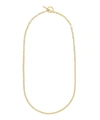 ALL BLUES GOLD VERMEIL ANCHOR NECKLACE,5057865688244