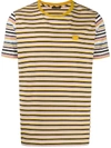 ACNE STUDIOS STRIPED NASH FACE T-SHIRT