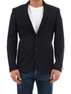 Tonello Blue Wool Jacket In Blue