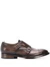OFFICINE CREATIVE EMORY MONK STRAP SHOES