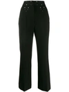 SANDRO FLARED TROUSERS