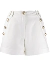 BALMAIN BUTTON-EMBELLISHED TAILORED SHORTS