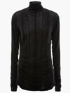 JW ANDERSON CIRCULAR PANELLED JERSEY TURTLENECK,JE08819EPG008114341015