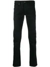 Tom Ford Slim-fit Selvedge Stretch-denim Jeans In Black