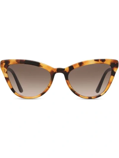 Prada Ultravox Cat-eye Sunglasses In Brown