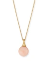 Marco Bicego Africa Boule 18k Yellow Gold Semiprecious Pendant Necklace