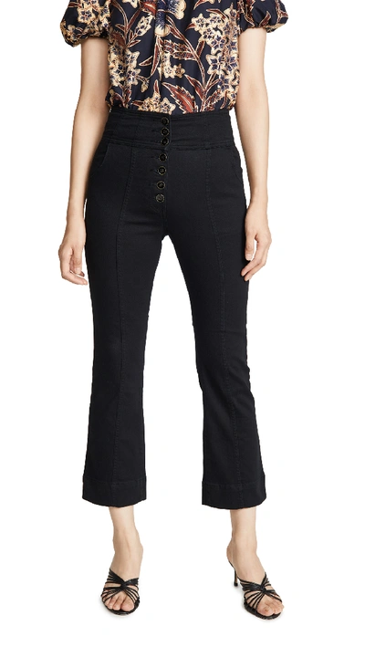 Ulla Johnson Ellis Jeans In Noir