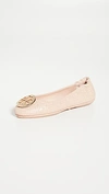 TORY BURCH QUILTED MINNIE FLATS
