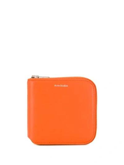 Acne Studios Csarite S Carry-over Wallet - 橘色 In Orange