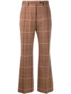 ACNE STUDIOS ACNE STUDIOS FITTED LOW WAIST TROUSERS - 棕色