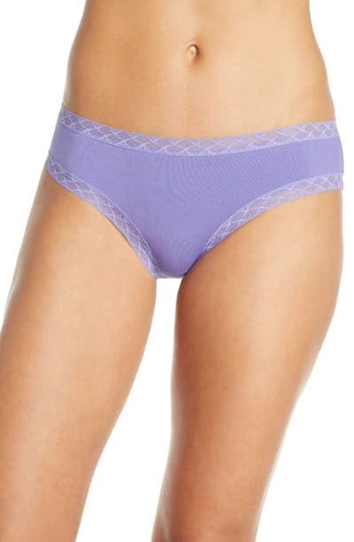 Natori Bliss Cotton Girl Briefs In Peri