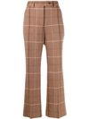 ACNE STUDIOS FLARED CROP TROUSERS