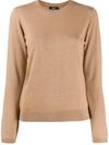 A.p.c. "lucy" Merino Wool Pullover In Neutrals