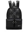 OFF-WHITE PRINTED NYLON BACKPACK,P00394823