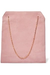 THE ROW LUNCH BAG SMALL SUEDE TOTE