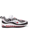 NIKE AIR MAX 98 MESH AND LEATHER trainers
