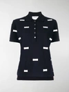 THOM BROWNE BOW EMBROIDERY POLO,FJP028A0553114364058